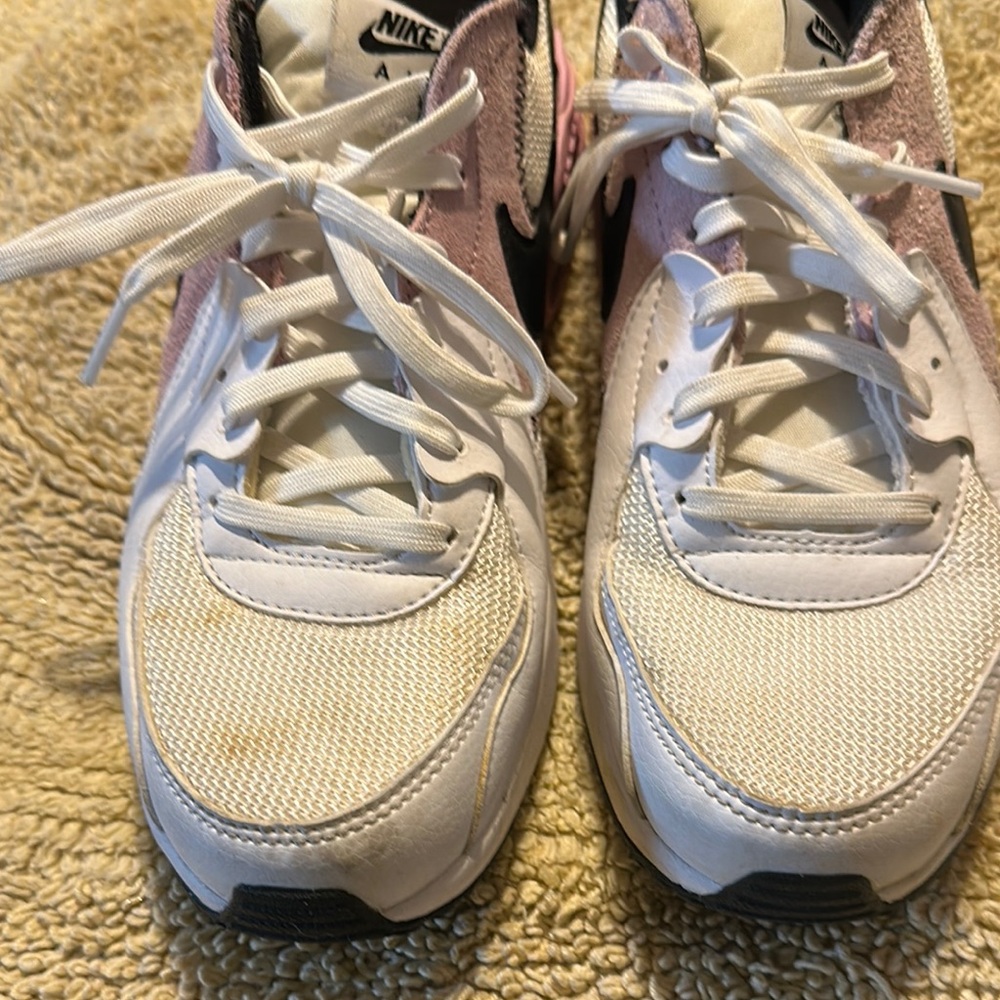 Nike Women's Air Max Sneakers - White and Pink - Picture 2 of 14